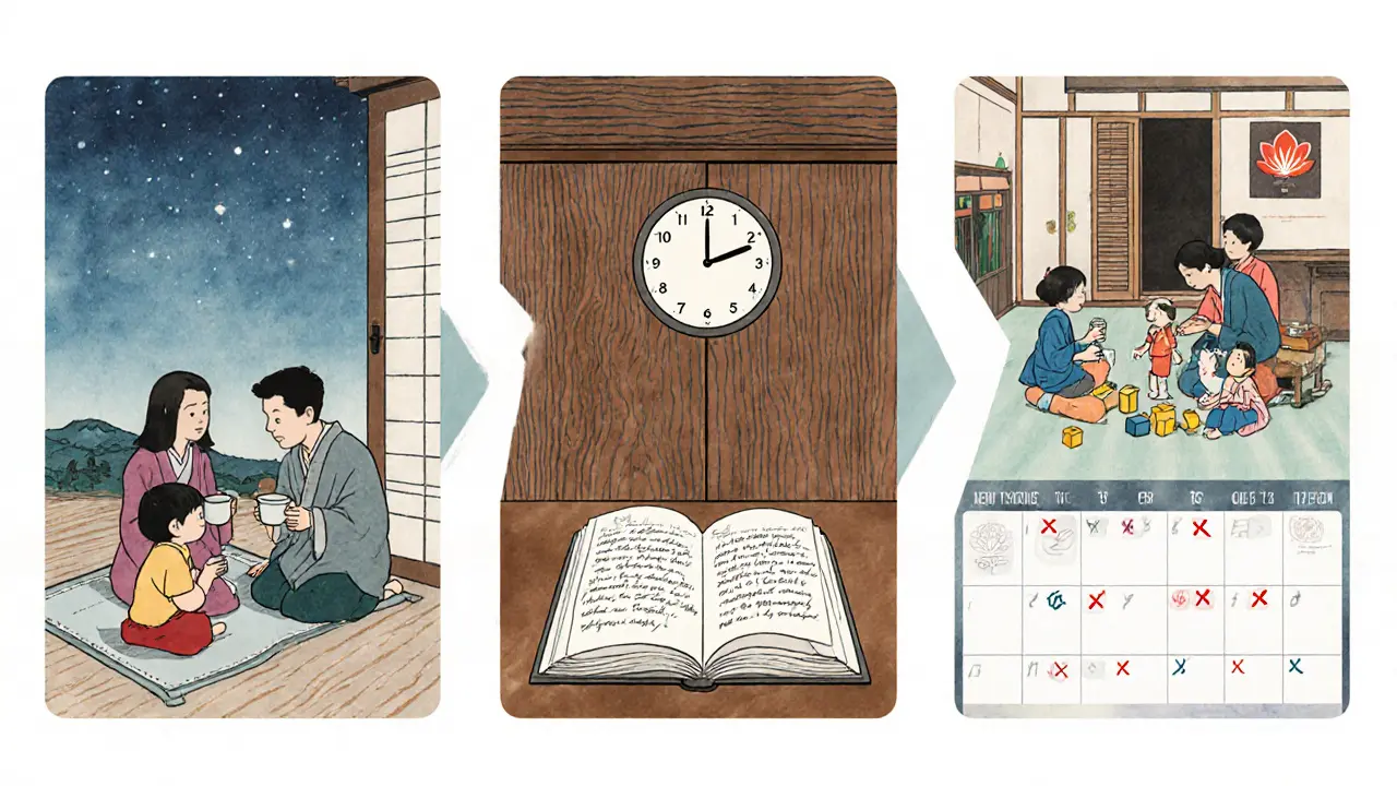 Pět kroků: rozhovor, zaznamenání, návštěva psychologa, hra‑terapie, pravidelná kontrola.