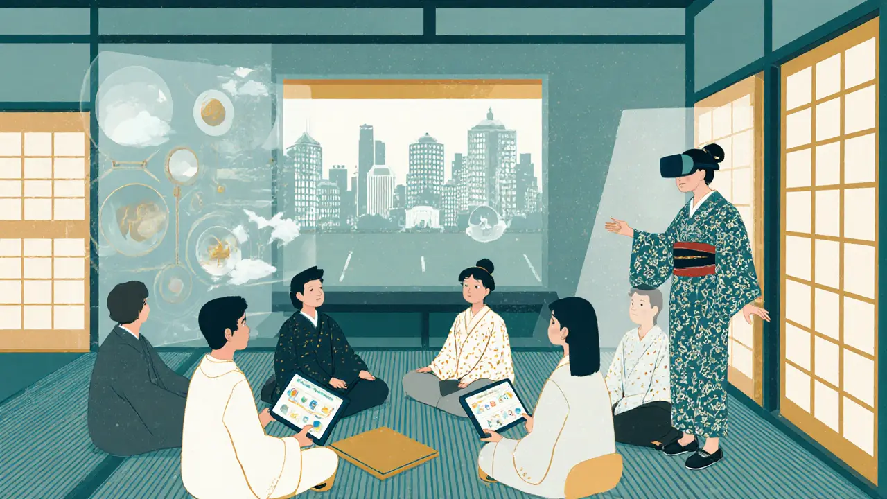 Moderní terapie spojuje tradiční pokoj s hologramy, VR headsety a digitálními aplikacemi.