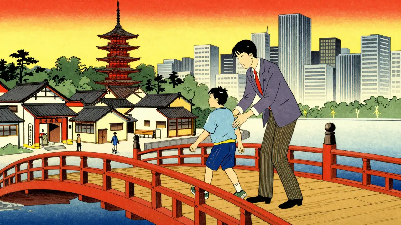 Asistent pomáhá osobě s autismem překonávat most z chráněné dílny do otevřeného zaměstnání.