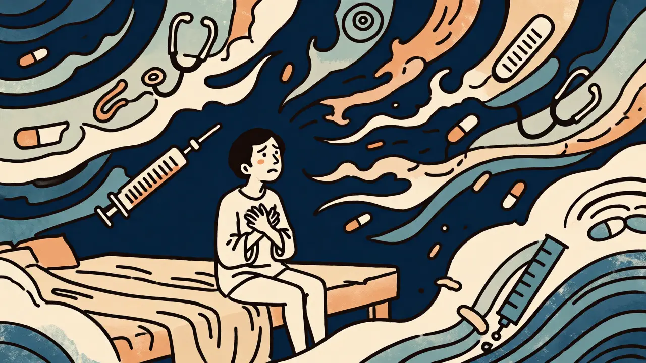 Zdravotní úzkost (hypochondrie): Jak psychoterapie léčí strach z nemocí